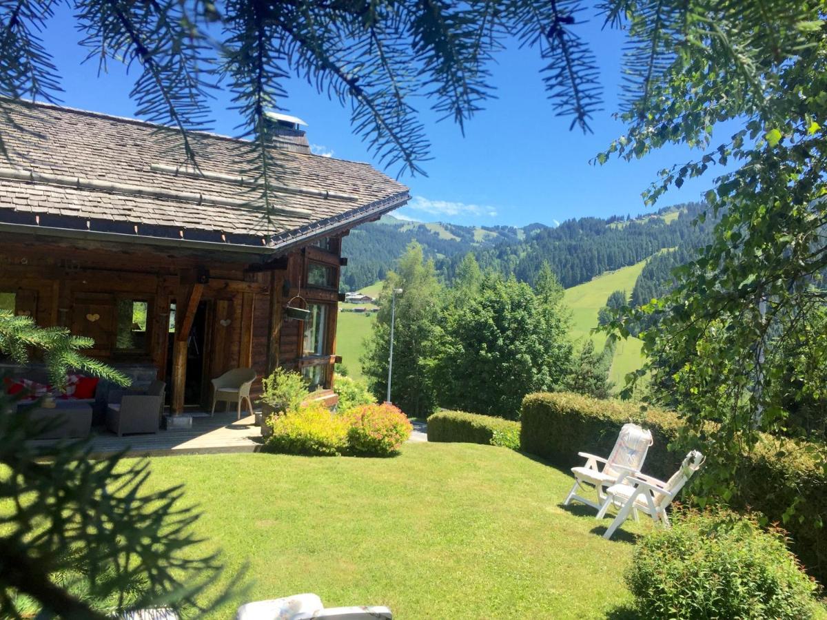 Chalet Camomille Les Gets Exteriör bild