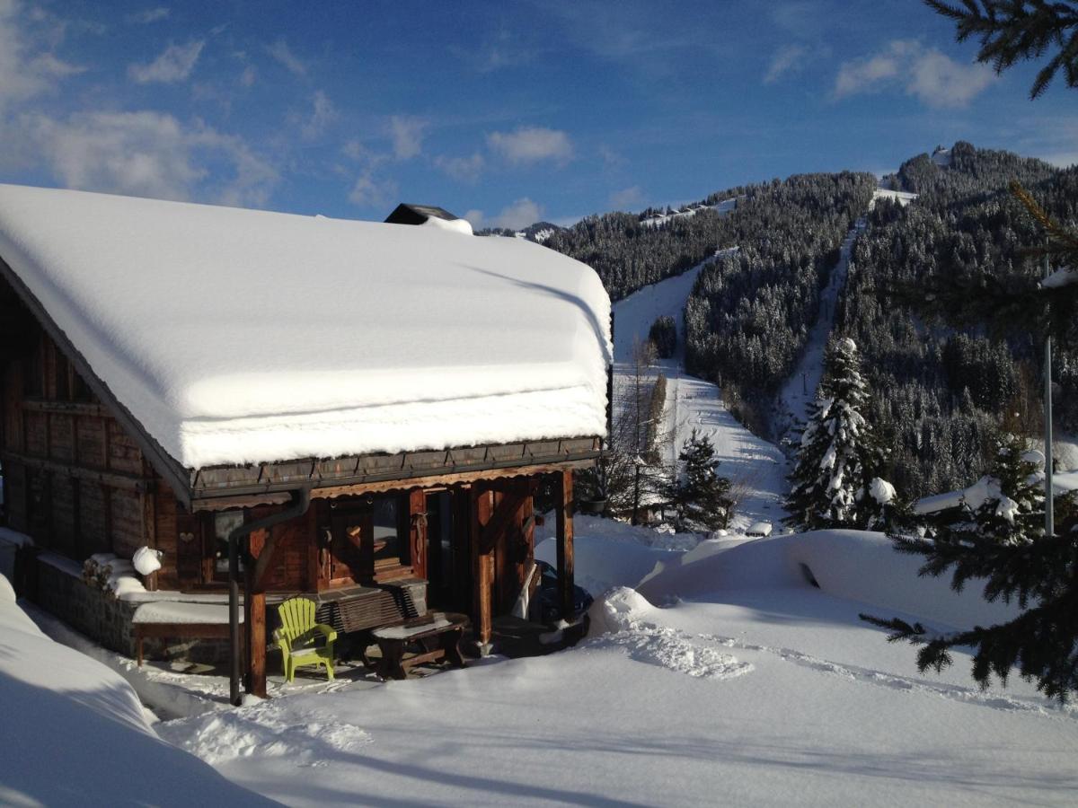 Chalet Camomille Les Gets Exteriör bild