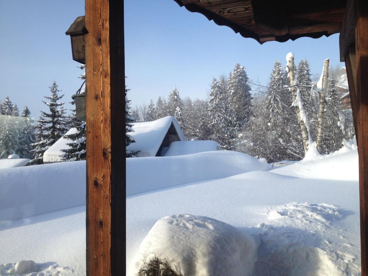 Chalet Camomille Les Gets Exteriör bild