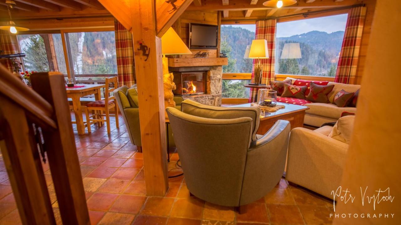 Chalet Camomille Les Gets Exteriör bild