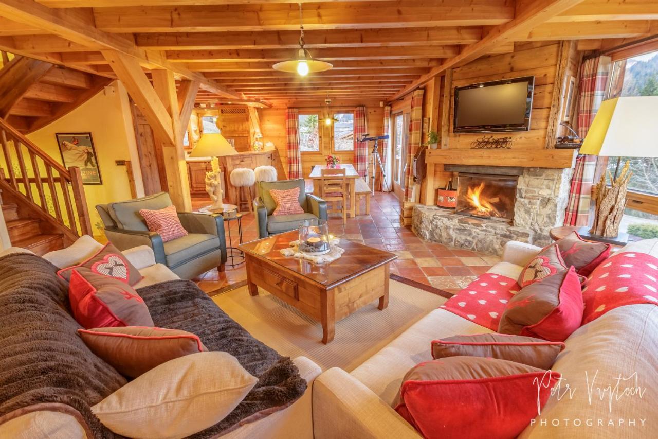 Chalet Camomille Les Gets Exteriör bild