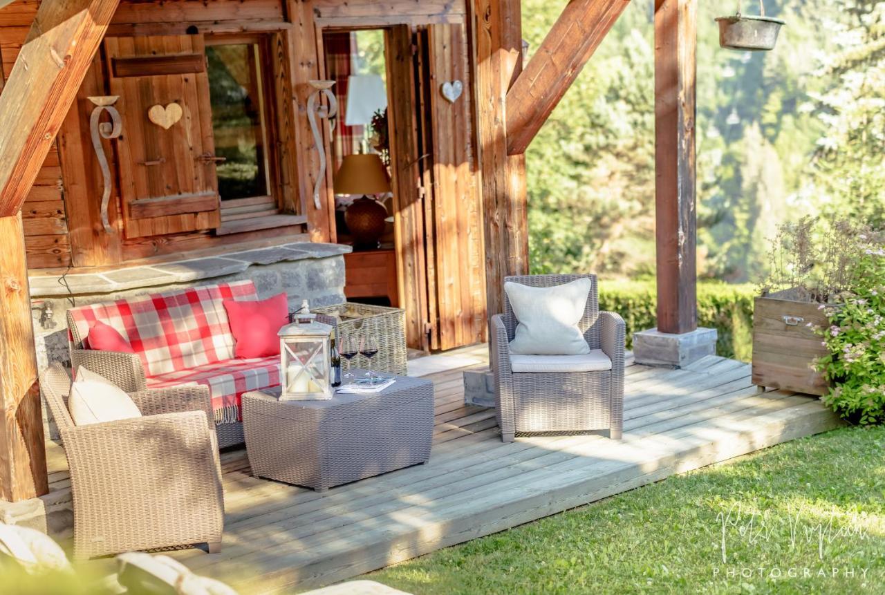 Chalet Camomille Les Gets Exteriör bild