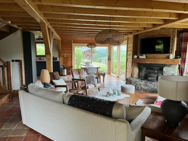 Chalet Camomille Les Gets Exteriör bild